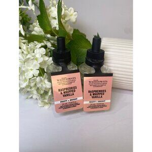 Bath & Body Works “Raspberries & Whipped Vanilla” 2 New Wallflower Refills